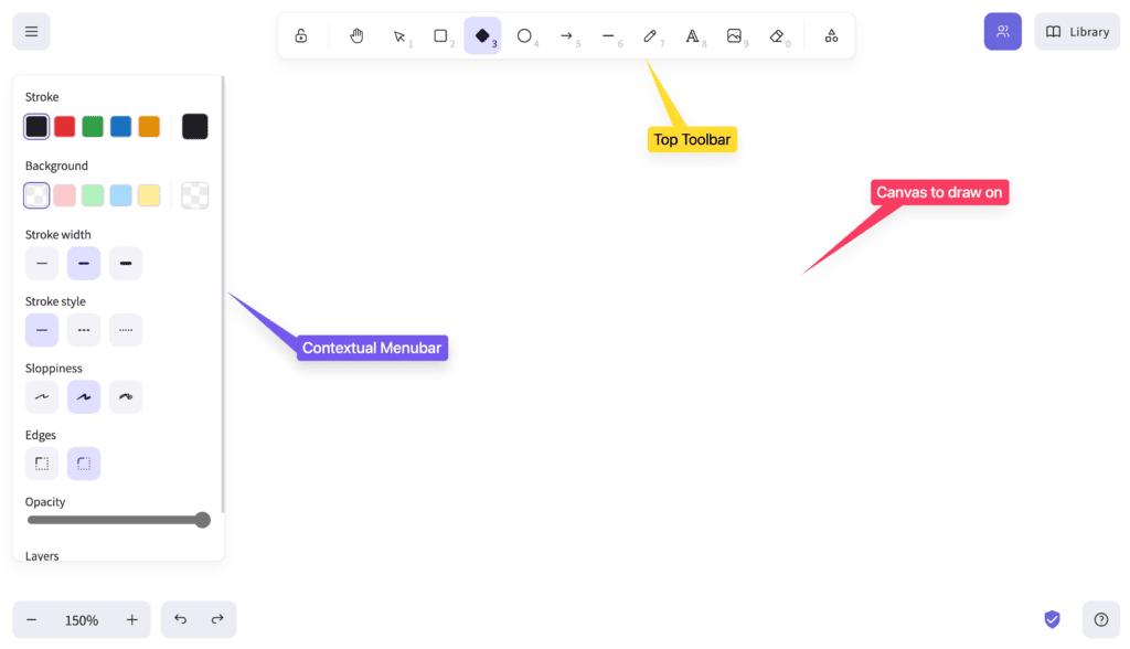 Excalidraw Clone Interface